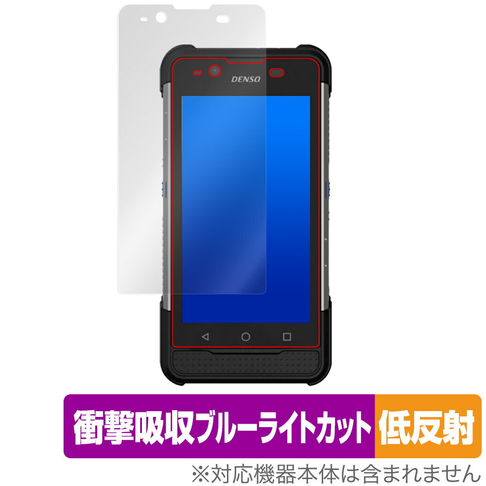 DENSO WAVE HANDY TERMINAL BHT-M80 保護 フィルム OverLay Absorber 低反射 for デンソーウェーブ ハンディ...