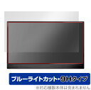 EGOBAS 15.6インチ モバイルモニター 156TM 保護 フィルム OverLay Eye Protector 9H for EGOBAS 156TM 高硬度 ブルーライトカット(2)