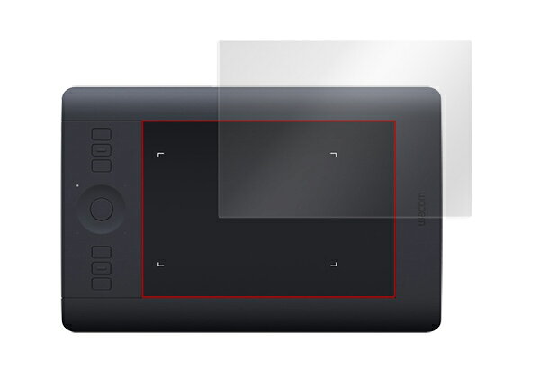 Intuos Pro small 保護フィルム OverLay Brilliant for 液晶 保護 フィルム シート シール vis-a-vis-10015078 保護フィルムの老舗 ビザビ サンプル画像3
