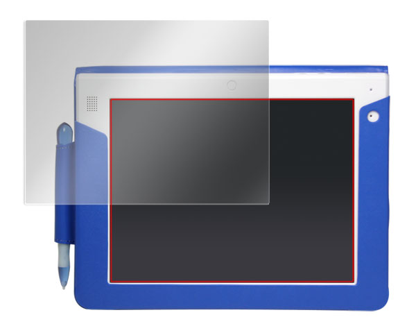 ブルーライトカット フィルム 「チャレンジタッチ」タブレット 保護フィルム OverLay Eye Protector for 「チャレンジタッチ」タブレット 液晶 保護 シート シール 目にやさしい ブルーライト カット ミヤビックス