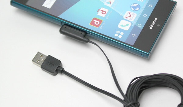 マグネット充電ケーブル(3m) for arrows NX F-02H マグネット USB ケーブル 充電