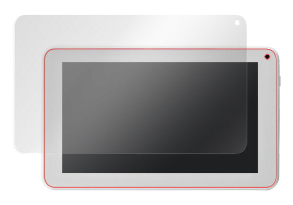 BLUEDOT BNT-71W 保護フィルム OverLay Magic for BLUEDOT BNT-71W 液晶 保護 フィルム シート シール キズ修復 耐指紋 防指紋 コーティング タブレット フィルム ミヤビックス