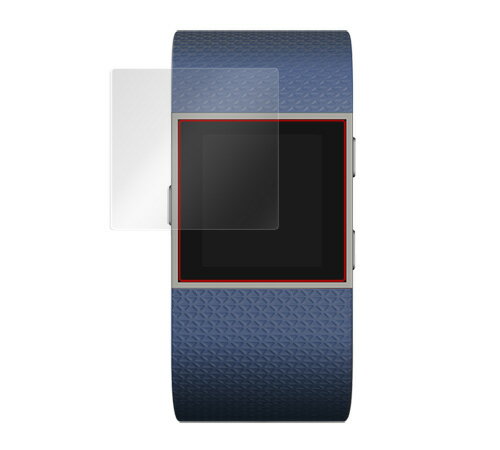 Fitbit Surge 保護フィルム OverLay Magic (2枚組) フィットビット サージ 液晶 シート シール フィルター キズ修復 耐指紋 防指紋 コーティング ミヤビックス 3