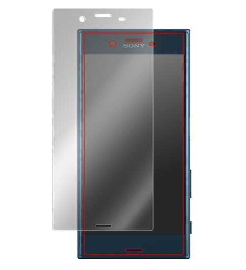 ブルーライトカット フィルム Xperia XZs SO-03J / SOV35 / SO-01J / SOV34 用 保護 OverLay Eye Protector for Xperia XZs SO-03J / SOV35 / Xperia XZ SO-01J / SOV34 表面用保護シート液晶 保護 ブルーライト カット スマホフィルム おすすめ