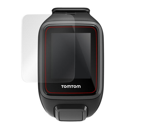 保護フィルムの老舗 ビザビのTomTom Spark Cardio / Spark Cardio + Music / Adventurer 保護フィルム OverLay Plus for TomTom Spark Cardio / Spark Cardio + Music / Adventurer (2枚組)液晶 保護 非光沢 低反射 ミヤビックス｜アングル3