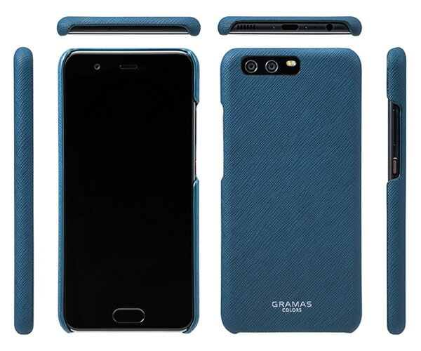 HUAWEI P10 用 ケース GRAMAS COLORS ”EURO Passione” Shell Leather Case for HUAWEI P10 グラマス ケース レザーケース バックカバー PUレザー スマートフォンにすぐアクセスが出来るデザイン