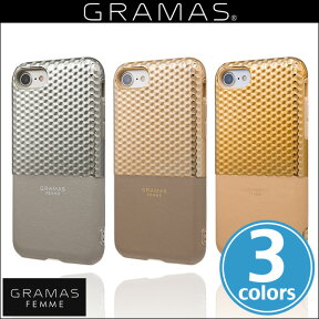 iPhone 8 / iPhone 7 用 GRAMAS FEMME ”Hex” Hybrid Case FLC2007 for iPhone 8 / 7 送料無料】iPhone iPhone7 iPhoneケース ICカード バックカバー グラマス 電子マネー