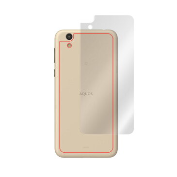 AQUOS sense SH-01K / SHV40 用 背面 裏面 保護シート 保護 フィルム OverLay Plus for AQUOS sense SH-01K / SHV40 背面用保護シート【ポストイン指定商品】 背面 保護 フィルム シート シール フィルター アンチグレア 非光沢 低反射