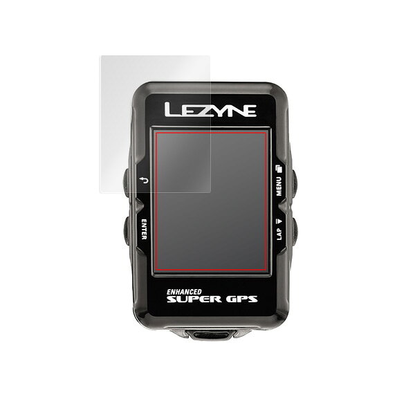 LEZYNE Super GPS 保護フィルム OverLay Magic for LEZYNE Super GPS (2枚組)液晶 ...
