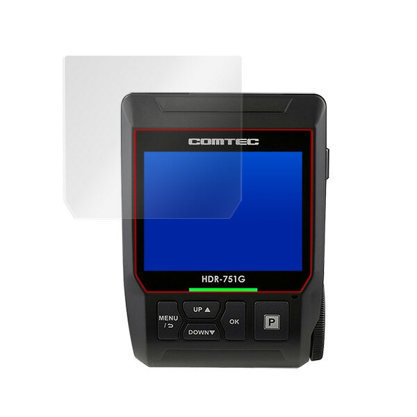 COMTEC ドライブレコーダー 保護 フィルム OverLay Plus for コムテック ドラレコ HDR360G HDR-75GA HDR-751G HDR-751GP 液晶保護 低反射 非光沢 防指紋