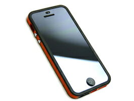 i_exst フレームカバー ＆ ハーフミラー液晶保護フィルムセット for iPhone SE/5s/5 スマホフィルム おすすめ
