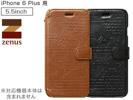 iPhone 6s Plus / iPhone 6 Plus 用 ケース Zenus Lettering Diary for iPhone 6s Plus / iPhone 6 Plus iPhone6 プラス NEW iPhone ジャケット カバーiPhone 6s Plus / iPhone 6 Plus (5.5インチ)