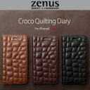 iPhone 6s Plus / iPhone 6 Plus 用 ケースZenus Croco Quilting Diary for iPhone 6s Plus / iPhone 6 PlusiPhone 6s Plus / iPhone 6 Plusケース 手帳型iPhone 6s Plus / iPhone 6 Plusケース 手帳型