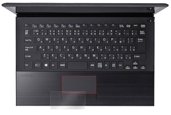 OverLay Protector for トラックパッド VAIO Pro 13 | mk2(VJP1321シリーズ) 保護フィルム 保護フィルム 低反射タイプ アンチグレア サラサラ手触り タッチパッド保護 マウス保護 バイオ プロ ノートパソコン フィルム ミヤビックス 3