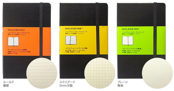 モレスキン　ノート　ダイアリー/メール便配送/今なら送料無料【代引き不可】MOLESKINE モレスキン ノートブック Pocket 【メール便指定商品】