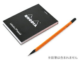 ロディア/RHODIA ブロックロディア ドットパッド No 12(ブラックカバー・ドット方眼) 