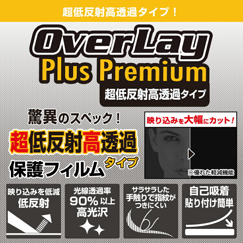 jetfi MR1 (MS4GRA01) 保護 フィルム OverLay Plus Premium jetfi MR1 MS4GRA01 モバイルルーター アンチグレア 反射防止 高透過 指紋防止 2