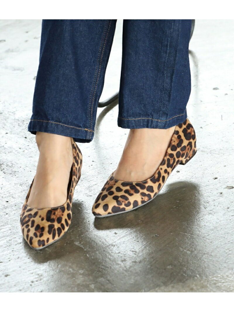 【SALE／60%OFF】ふんわりフラットパンプス Juze ビス シューズ・靴 パンプス ネイビー ブラック ベージュ パープル ブラウン レッド【RBA_E】[Rakuten Fashion]のサムネイル