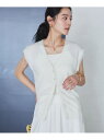 【SALE/30%OFF】【WEB限定】シアーフリルサマーニットベスト VIS ビス トップス ベスト・ジレ グレー ホワイト ブルー【RBA_E】【送料無料】...