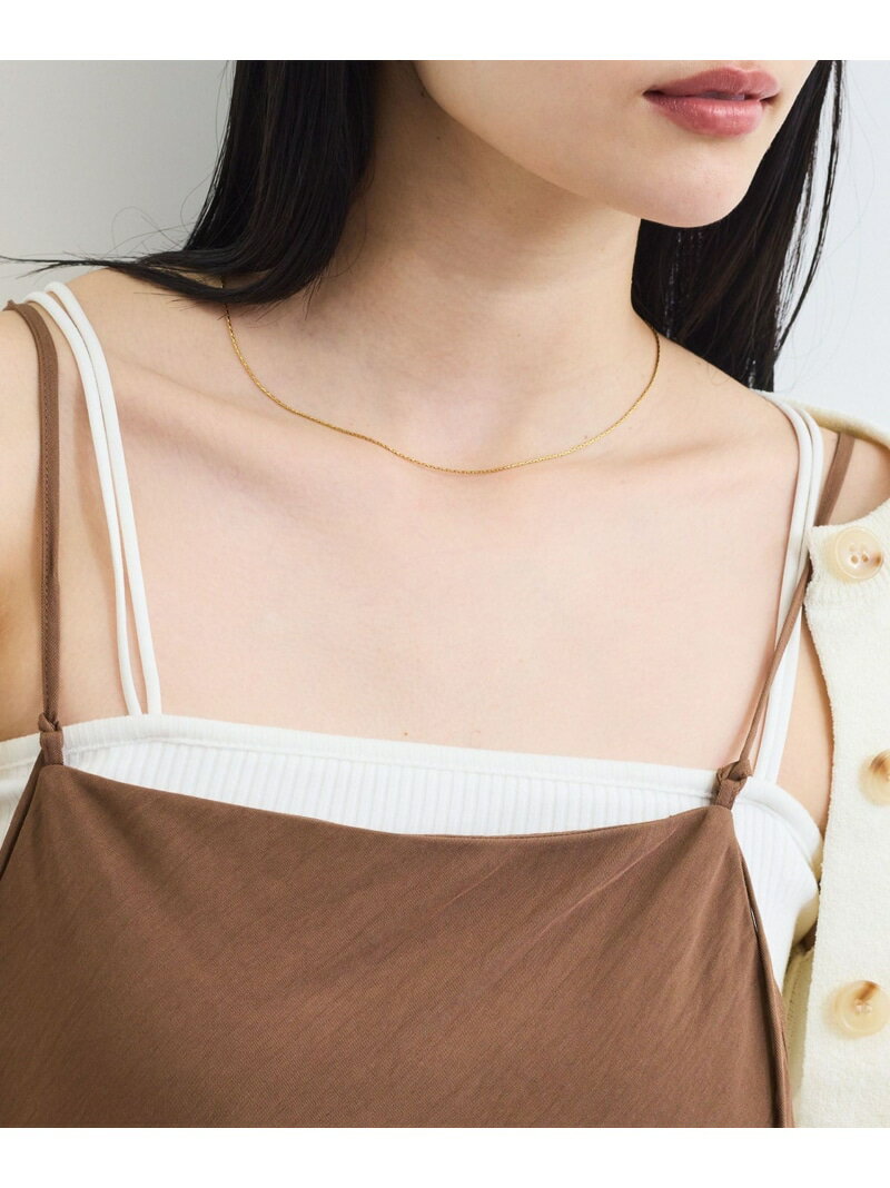 Heart - ナローアソートチェーンネックレス VIS ビス アクセサリー・腕時計 ネックレス ゴールド シルバー[Rakuten Fashion]