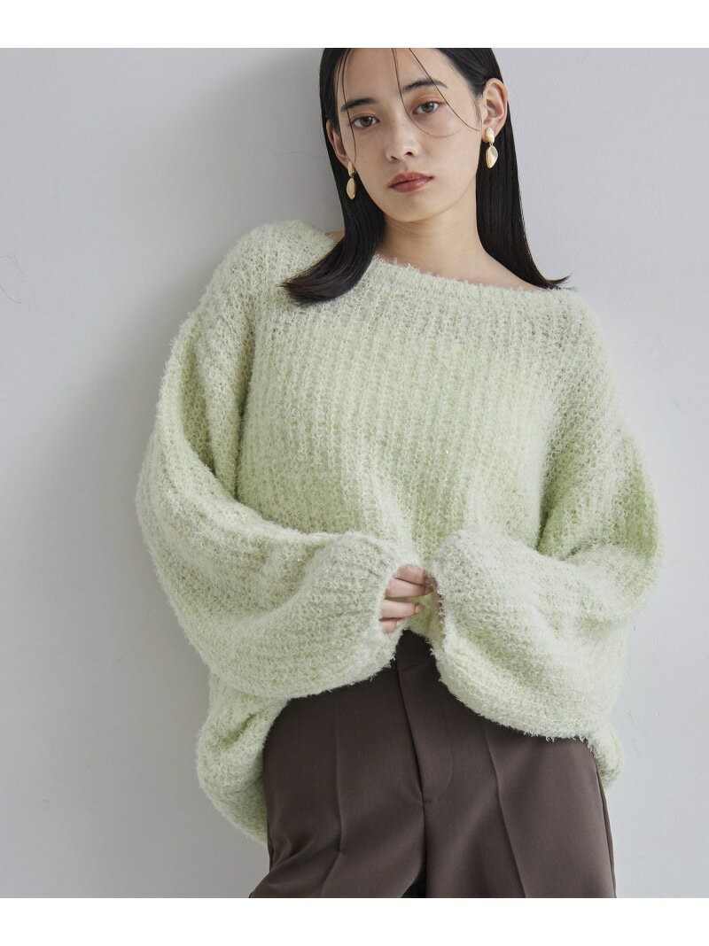【SALE／50%OFF】ブークレホロHUGニットプルオーバー VIS ビス トップス ニット ベージュ【RBA_E】[Rakuten Fashion] 3