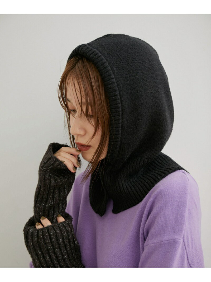 【SALE／30%OFF】フロントボタンニットバラクラバ VIS ビス ファッション雑貨 マフラー・ストール・ネックウォーマー ホワイト グレー ブラック【RBA_E】[Rakuten Fashion]