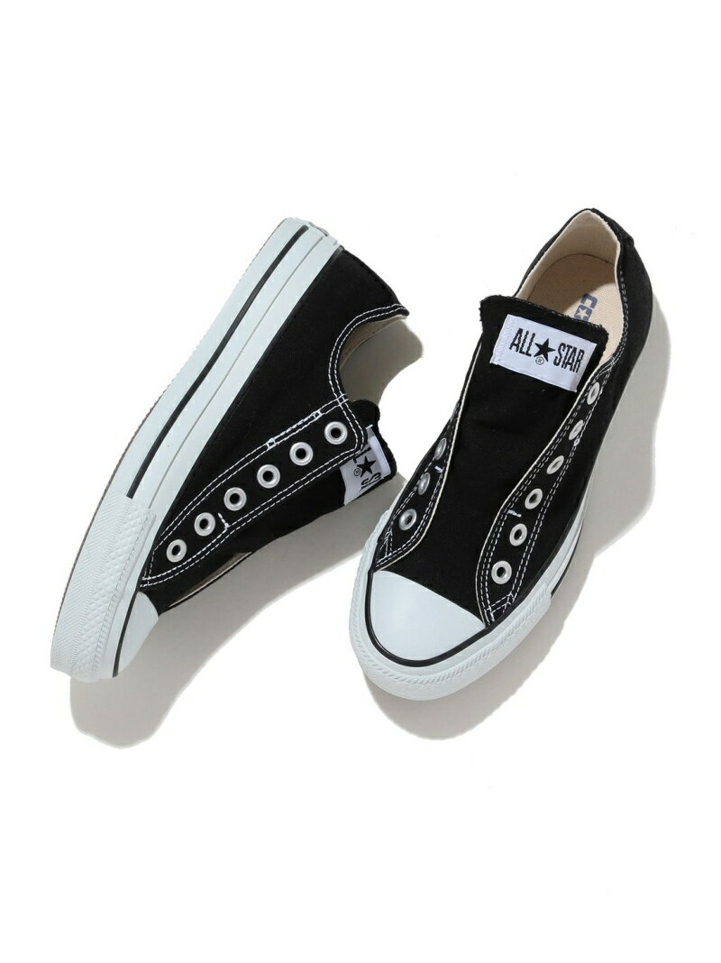 【CONVERSE】CANVAS ALL STAR SLIP III OX Juze ビス シューズ・靴 スニーカー ブラック ホワイト【送料無料】[Rakuten Fashion]のサムネイル