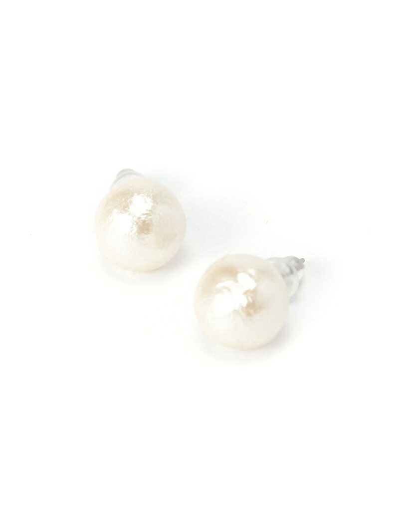 【SALE／70%OFF】100MMコットンパールピアス VIS ビス アクセサリー・腕時計 ピアス ホワイト【RBA_E】[Rakuten Fashion]
