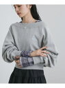 【SALE/50%OFF】【2WAY】ワンオフショルダー胸刺繍スウェットプルオーバー VIS ビス トップス スウェット・トレーナー ピンク ベージュ【RBA_...