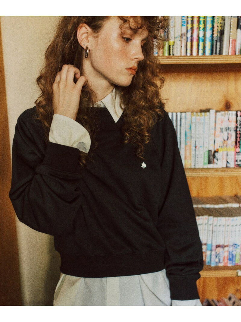 【POLO BCS】VIS別注ワンショルダースウェットトップス VIS ビス トップス スウェット・トレーナー ブラック グレー ネイビー【送料無料】[Rakuten Fashion]のサムネイル