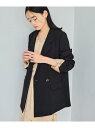 【SALE/20%OFF】美easyテーラードジャケット【洗える】 VIS ビス ジャケット・アウター テーラードジャケット・ブレザー グレー ホワイト ブラッ...