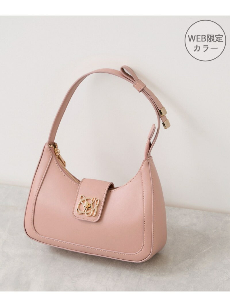 【SALE／10%OFF】【180°C美人見え】ハンドルリボンワンショルダーバッグ/新色追加 VIS ビス バッグ ショルダーバッグ ブラック ベージュ ブラウン ピンク【RBA_E】【送料無料】[Rakuten Fashion]