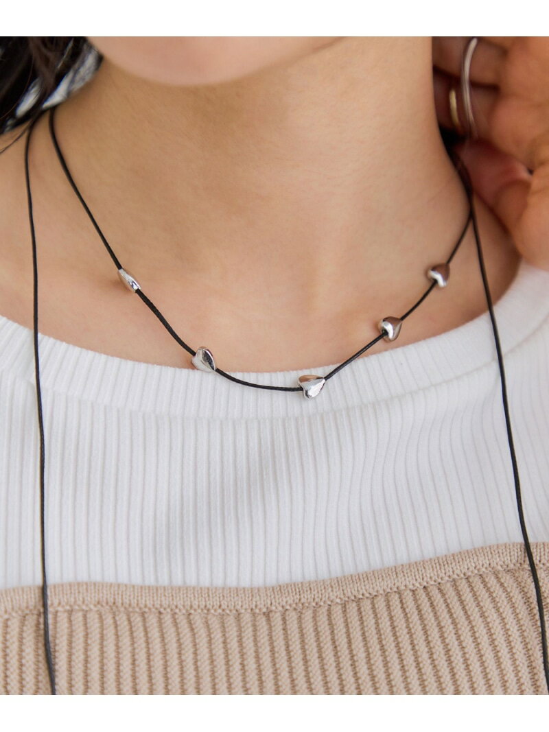 Yellow - ハートコードステーションネックレス VIS ビス アクセサリー・腕時計 ネックレス シルバー[Rakuten Fashion]