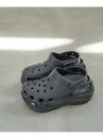 【SALE/30%OFF】【crocs】MEGA CRUSH CLOG【WEB限定】 Juze ビス シューズ・靴 サンダル ブラック ベージュ【RBA_E】【...