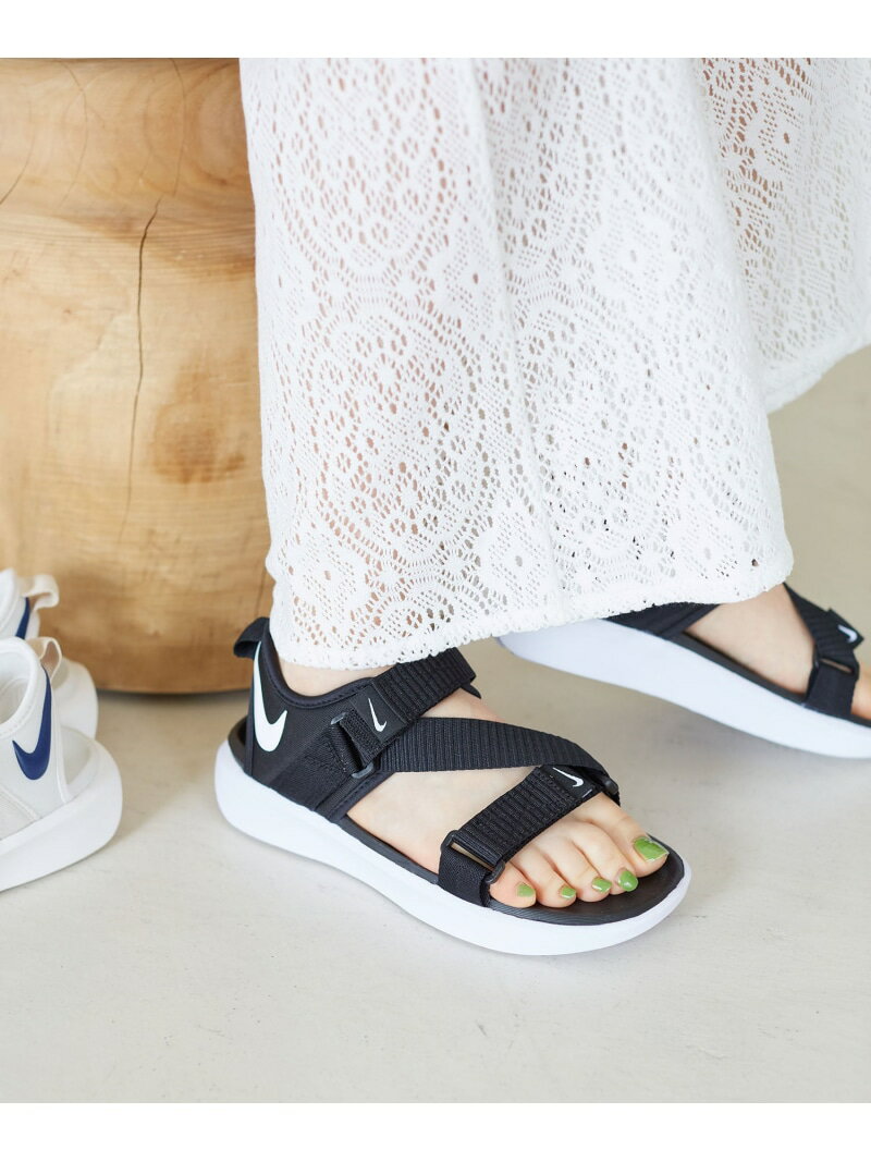 【SALE／30%OFF】【NIKE】VISTA SANDAL【WEB限定】 Juze ビス シューズ・靴 サンダル ホワイト ブラック【RBA_E】【送料無料】[Rakuten Fashion]のサムネイル