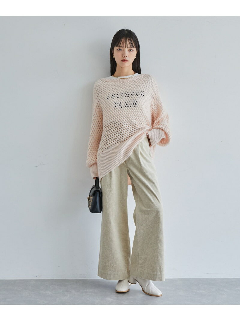 【SALE／40%OFF】細コーデュロイワイドパンツ VIS ビス パンツ スラックス・ドレス...