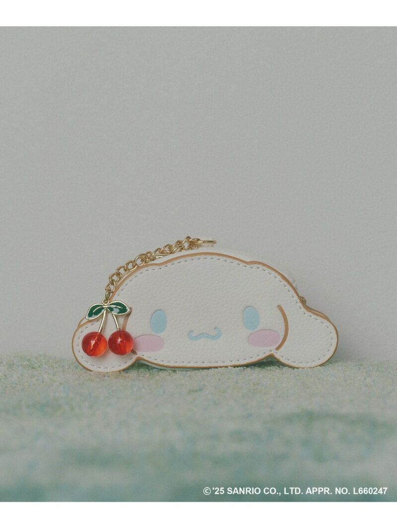 【WEB/一部店舗限定】【シナモロール】VIS別注フェイスミニポーチ VIS ビス 財布・ポーチ・ケース ポーチ ホワイト[Rakuten Fashion]のサムネイル