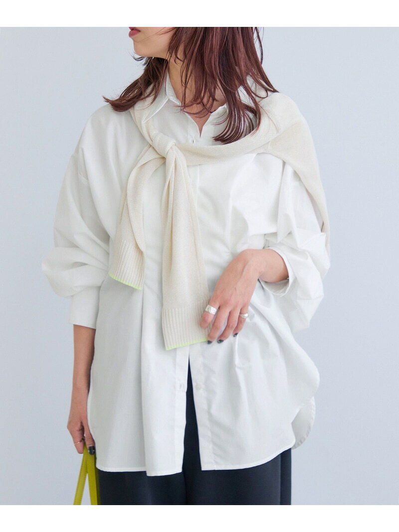 樂天商城 - 【WEB限定】ウエストタックシャツ VIS ビス トップス シャツ・ブラウス ホワイト ブルー イエロー ピンク【送料無料】[Rakuten Fashion]
