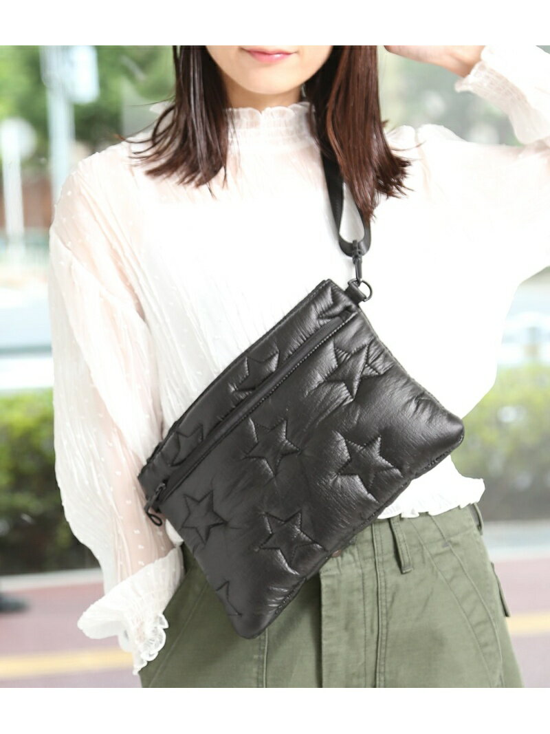 【WEB限定】【CASSELINI】スターキルティングサコッシュ VIS ビス バッグ ボディバッグ・ウエストポーチ ゴールド ブラック シルバー【送料無料】[Rakuten Fashion]