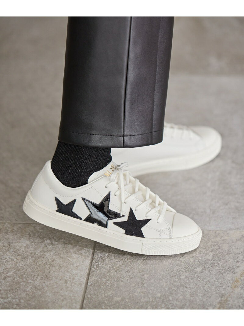 【WEB限定】【CONVERSE】ALL STAR COUPE TRIOSTAR OX スニーカー Juze ビス シューズ・靴 スニーカー ブラック ホワイト【送料無料】[Rakuten Fashion]のサムネイル