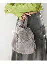【SALE/50%OFF】【マルチWAY】ファーバック VIS ビス バッグ ハンドバッグ グリーン ホワイト グレー【RBA_E】[Rakuten Fashi...