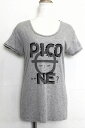 STUDIO PICONE Tシャツ　スパンコール 38 グレー