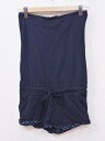 【中古】DIESEL ディーゼル BEACH　WEAR オールインワン XS ダークネイビー