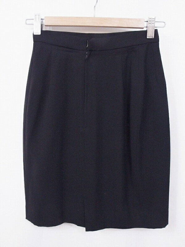 【中古】APOBBICO　膝上スカート 9AR63 ブラック nm4410192284