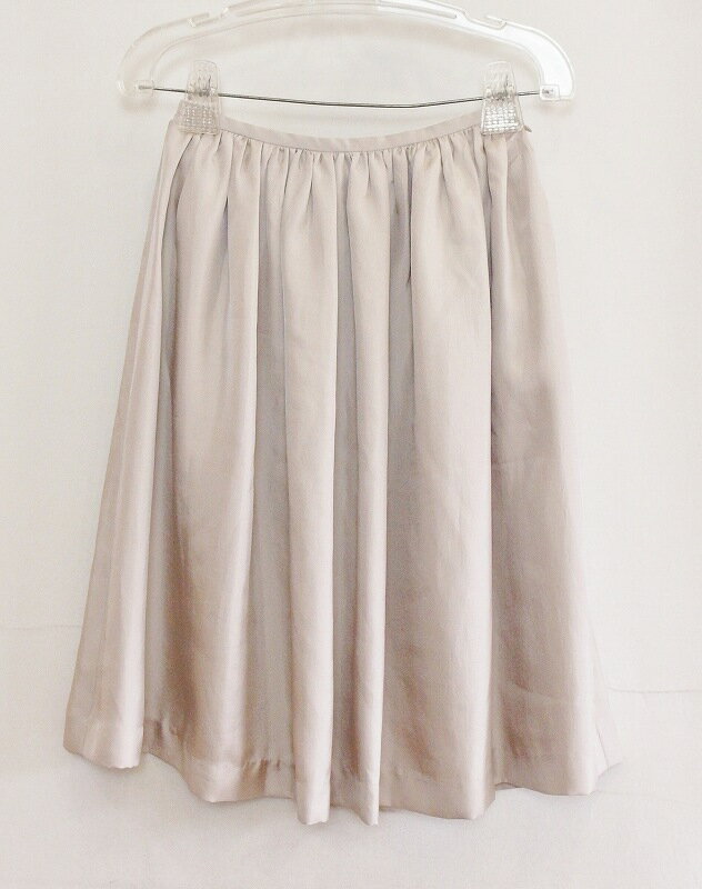 Rakuten - 【中古】NOLLEY'S ノーリーズ sophi　膝丈　ギャザースカート 36 ライトベージュ ok4416194428