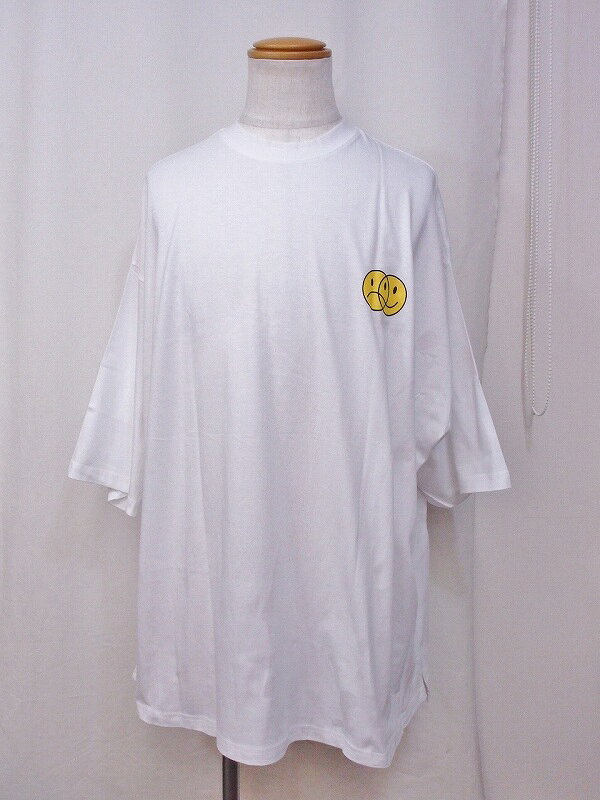 樂天商城 - 【中古】ACON　スマイル　オーバーサイズ　半袖Tシャツ メンズ F 白 ok4414194749