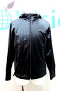 【中古】ABAHOUSE アバハウス コーティング加工 ジップアップブルゾン ジャケット メンズ 黒 kz4408191188
