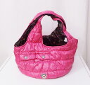 【中古】as know as アズノゥアズ snobbish babies 中綿入 スリングバッグ Sサイズ S ピンク kz4418195180