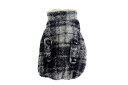 【中古】as know as de base アズノゥアズドゥバズ リバーシブル フェイクファー ジャケット コート 犬服 1 kz4418195551