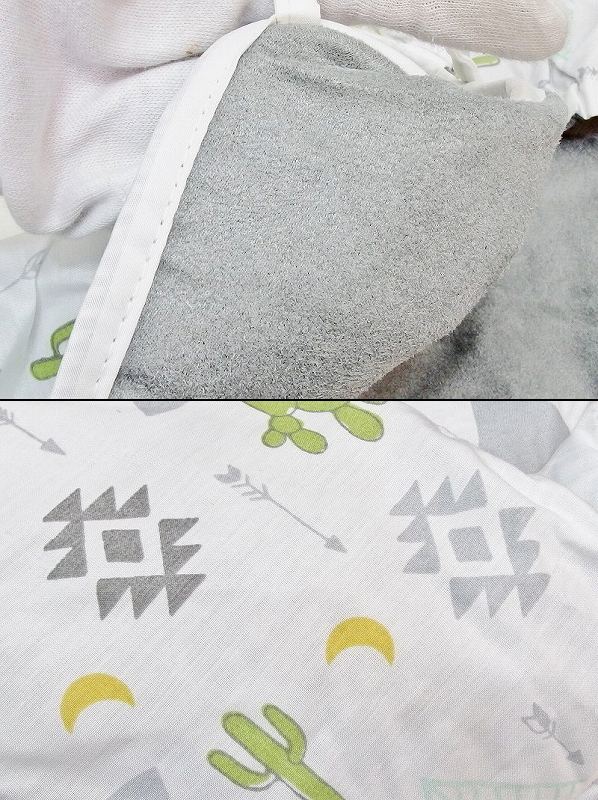 【中古】GO by goldbug　ショッピングカート　カバー　リバーシブル 中綿入り kz4420196284